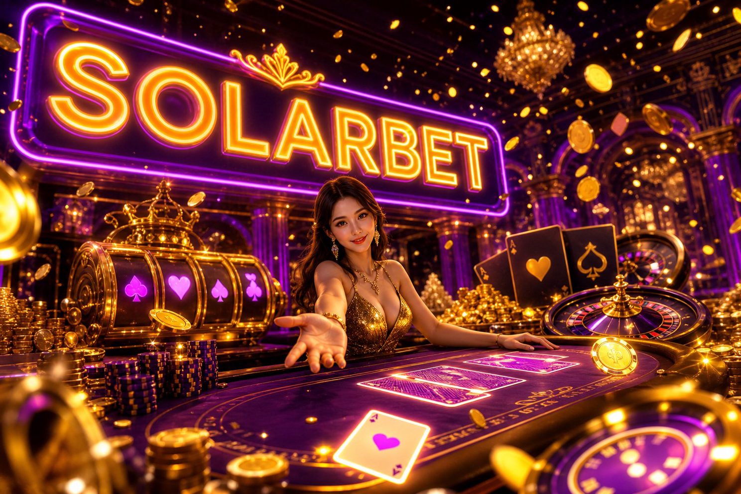 Ảnh chụp màn hình bảng quay Sweet Bonanza với các viên kẹo nhiều màu tại SOLARBET