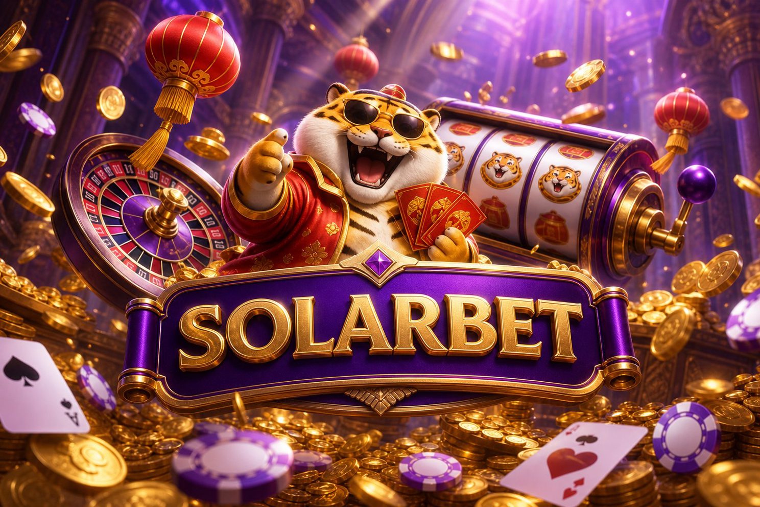 Trang danh mục game slot đổi thưởng trên nền tảng SOLARBET